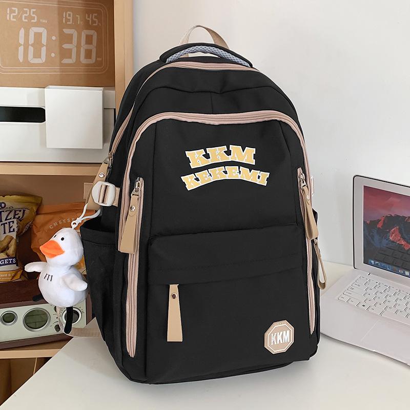 School bag children elementary school students girls junior high school students alphabet backpack college students