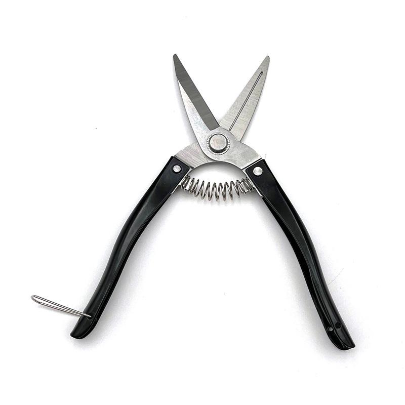 Spring-Action Pruning Shears for Garden Plants and Flowers