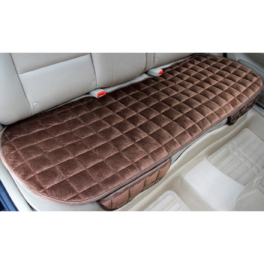 Winter Car Seat Cover Car Front/Rear/Full Set Seat Cushion Non-slip Short Plush Chair Auto Seat Cushion Protector Mat
