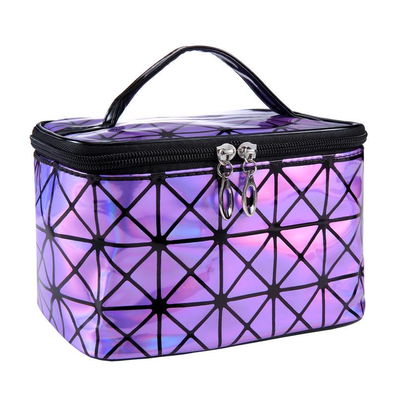 Korean Women's Waterproof 3D Laser Makeup & Toiletry Handbag