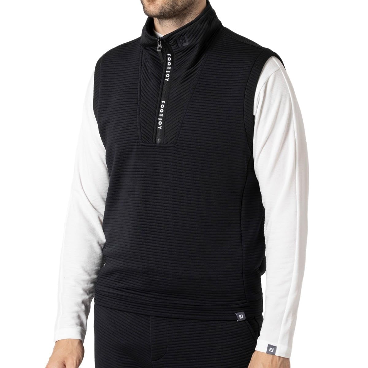 

Жилет Golf Pocoette Half Zip черный [Footjoy] мужской чёрный