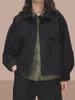 2025 Women's Fashionable Workwear Denim Short Jacket - Spring & Autumn Style
