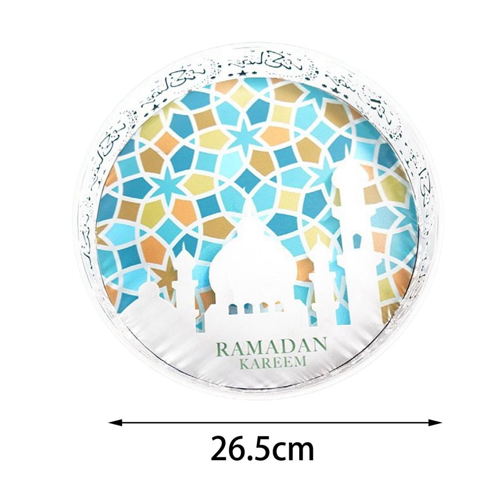 Decorative Eid Mubarak Dessert Tray Cupcake Stand Table Decor Ramadan Decorations Pastry