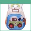 Kids Cartoon Car Backpack For Toddler Preschoolers With Oxford Fabric And Comfortable Shoulder Straps