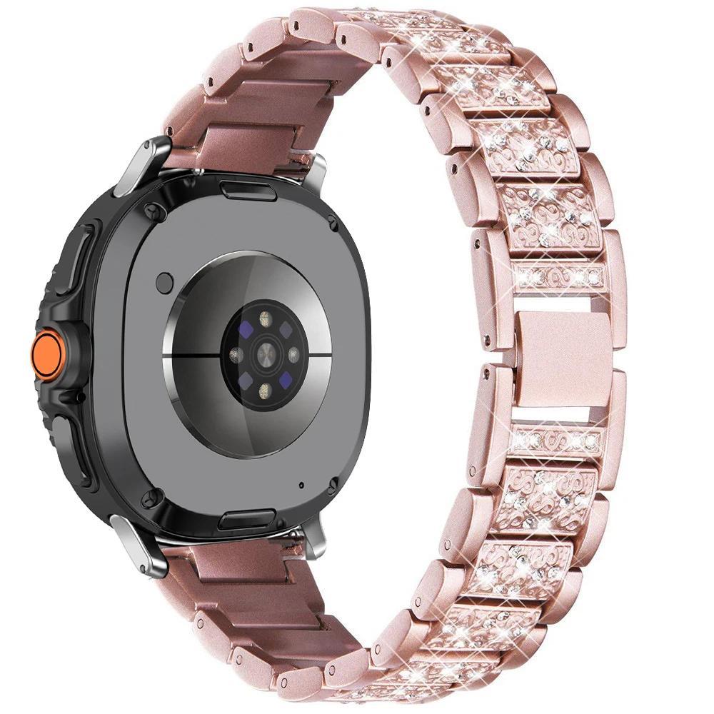 Women’s Diamond Band For Samsung Galaxy Watch 8 40mm 44mm 8 Classic 46mm Watch Strap for Galaxy Watch 7 Ultra 47mm/Ultra 2026
