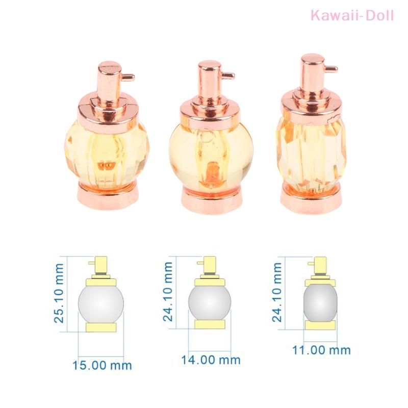 3 Stück 1:12 Puppenhaus Miniatur Parfüm Modell Schlafzimmer Bad Deko Spielzeug Szene Spielzeug Puppenhaus Deko Puppenhaus Zubehör