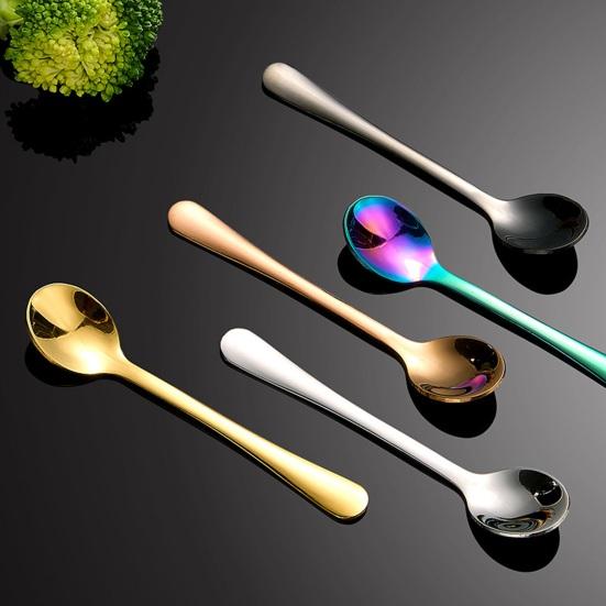 Mini lžičky Mini nerezové lžičky Potravinářská lžička na koření na práškové koření, pepř, cukr, kávu Všestranný kuchyňský nástroj