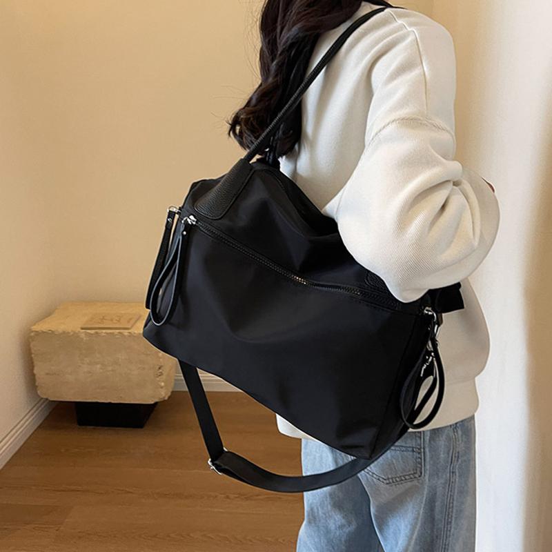 Yogodlns Nylon Oxford Tasche Damen Herbst und Winter Trendige Handtasche Lässige Tragetasche Große Kapazität Schulter Messenger Bag
