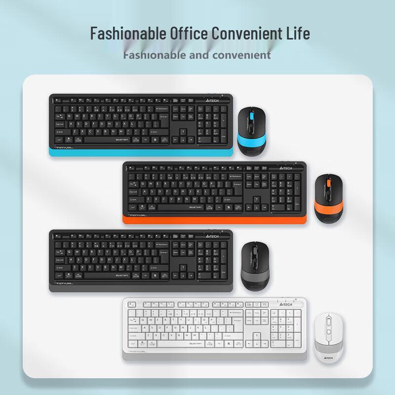 A4TECH FB1010Q Multi-Mode Kabelloses Tastatur- und Maus-Set