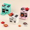 Compact Size Dollhouse Oven Kit Plastic Doll Kitchen Ware Model  Playtime Fun