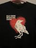 VTG Old Crow Country Americana Band Cotton Black T Shirt S-5XL EN785 Unisex T-Shirt