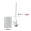 CHAHUA Long Handle Hard Bristle Toilet Brush