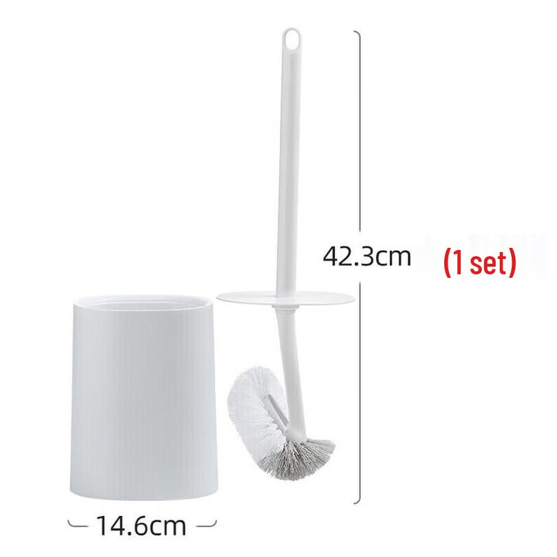 CHAHUA Long Handle Hard Bristle Toilet Brush