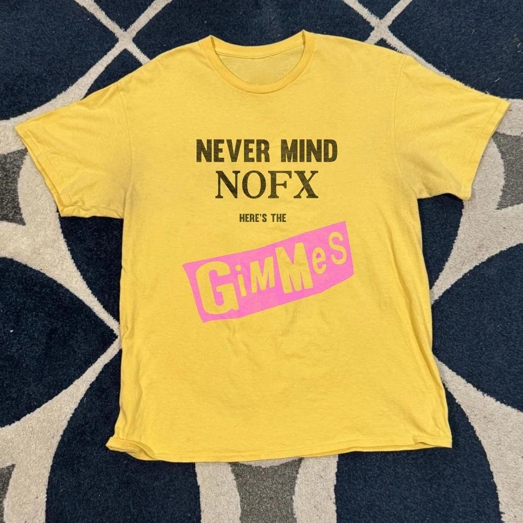 NOFX Never Mind NOFX Daisy T shirt Size S 5XL