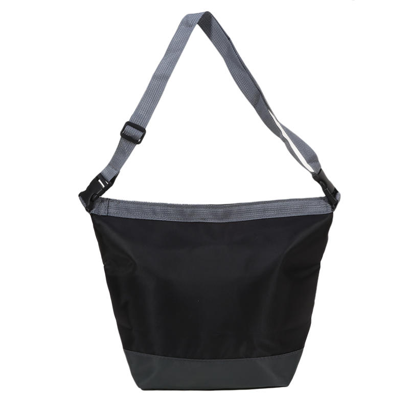 Izolowana torba na lunch z paskiem na ramię, szczelna torba typu tote i crossbody, pojemnik na jedzenie do pracy, szkoły