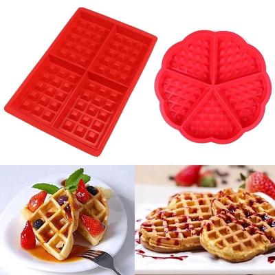 1 Pz Macchine per Waffle Stampo in Silicone per Torta Stampo per Waffle Set di Stampi in Silicone Antiaderente per Bambini