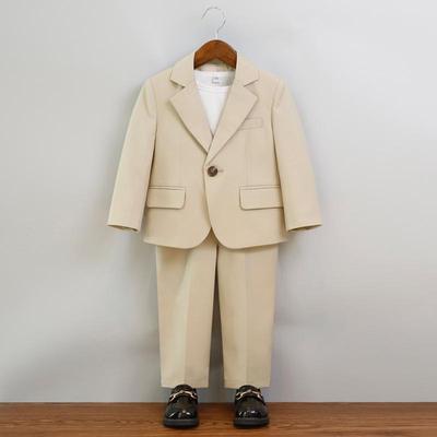 Traje Casual de Otoño para Niños: Estilo de Caballero Británico para Actuaciones y Eventos de Niños