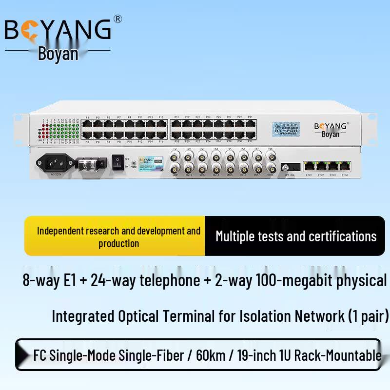 Boya Multi-Service Fiber Optic Multiplexer