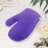 New TPU Honeycomb Exfoliating Bath Gloves Set Body Scrubber for Men Women Spa Shower Massage Mitts Easy Clean Skin Care Tool