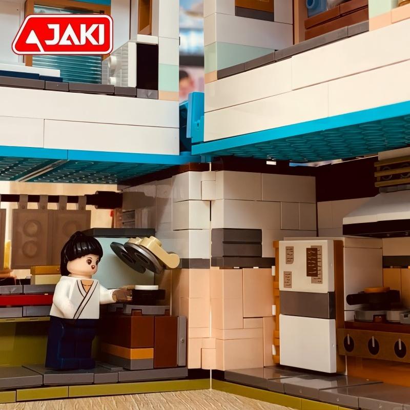 Naruto Ramen Restaurant Assembling Building Blocks Kawaii Anime Cartoon Model Desktop Collectible Ornaments Holiday Gifts