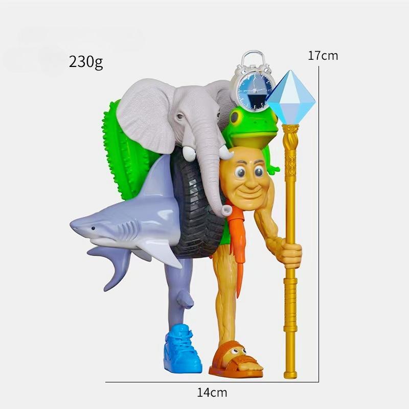 

Итальянский Бред Тунг Сахур Фигурка Игрушка Тралалеро Тралала Фигурки Бомбардино Крокодил Шимпанзини Бананини Модель Декор Кукла Подарок