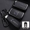 Zinc Alloy Leather Car Remote Smart Key Case Cover Holder Shell Bag For Honda Vezel City Civic Jazz BRV BR-V HRV Accessories FN9