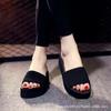 Fashion Summer New Women's Flip Flops Outdoor Wear Super Fairy Thick Bottom Anti-Slip Wear-Resistant Fashionable Beach Ladies Slippers