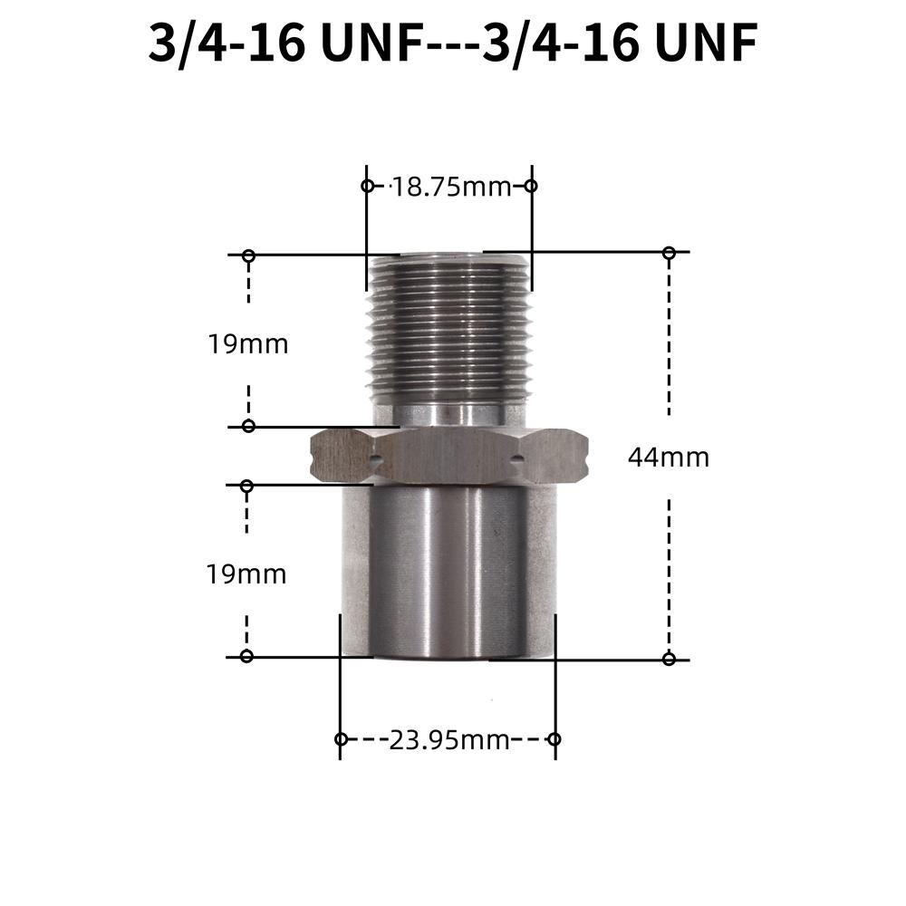 Adattatore Piastra Sandwich Filtro Raffreddatore Olio SK Viti di Fissaggio Sensore M18*1.5 3/4-16 UNF M20*1.5 M22*1.5 Barra Filettata in Acciaio Inossidabile