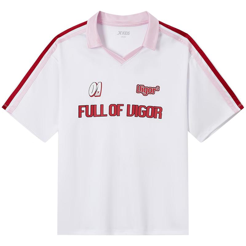 Xtep Youth Girls Polo T-Shirt 165