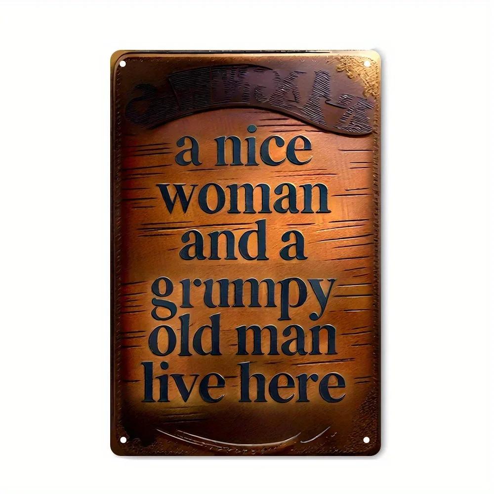 Exclusive Vintage 3D “Beware” Metal Sign - Premium Quality Metal with Eye - Catching 3D Design, Ideal Wall