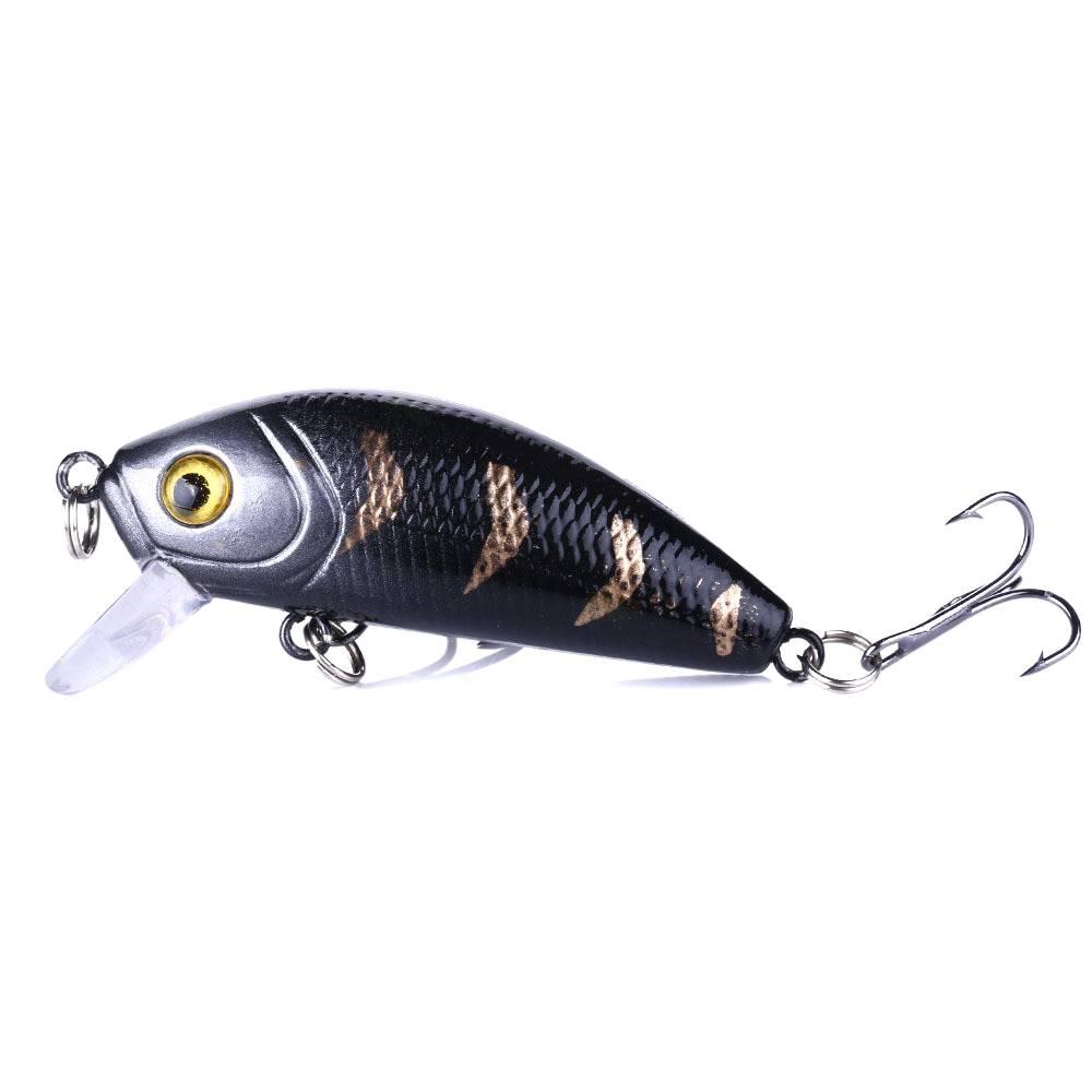 

Mini 5CM-3.6G Surface Water Bass Fishing Lure Hard Bait Road Sign Fake Micro Lure Minnow Lua Bait for Angling 5CM-3.6G
