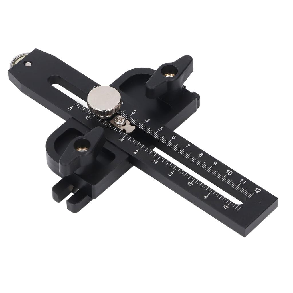 Tynnkuttjigg Bordbåndsag Overfresbord Rask skjæreguide Metrisk Tommemål for 3/8x3/4in 3/8x1/4in