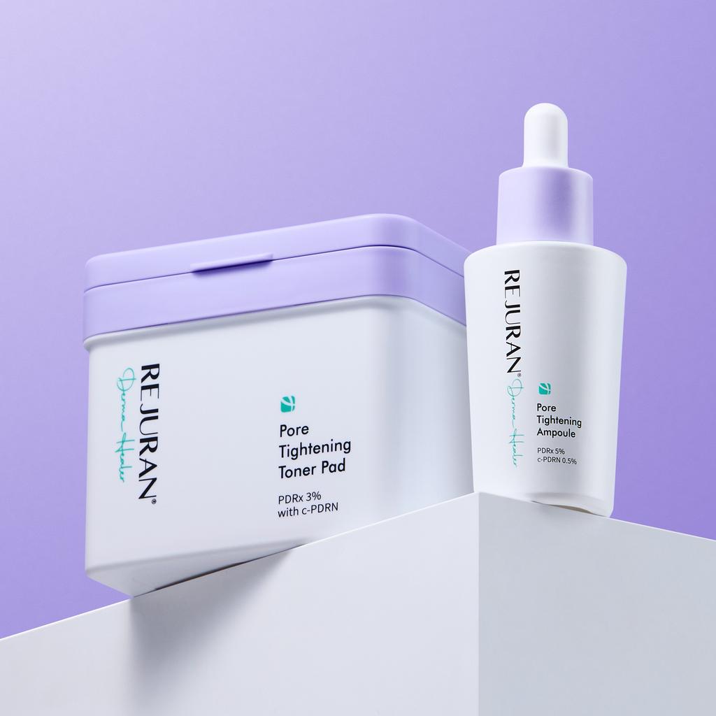 Rejuran Derma Healer Pore Tightening Ampoule 30mL + Toner Pad 220mL (+ Pore Pad Refill Free)