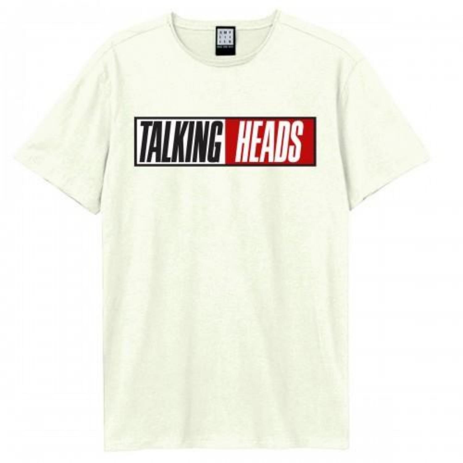 Amplified Unisex Adult True Stories Talking Heads T-Shirt S чёрный