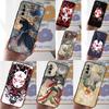 Kitsune Fox Art Phone Case For Samsung Galaxy A15 A25 A35 A55 A54 A34 A14 A13 A33 A53 A12 A32 A52 A71 A51