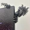 Custom Desk Setup Figurine 3D Printed Dragon Monitor Decor, Decorative Ornament for PC Gaming Desktop Accessory Setup, Creative Screen Edge