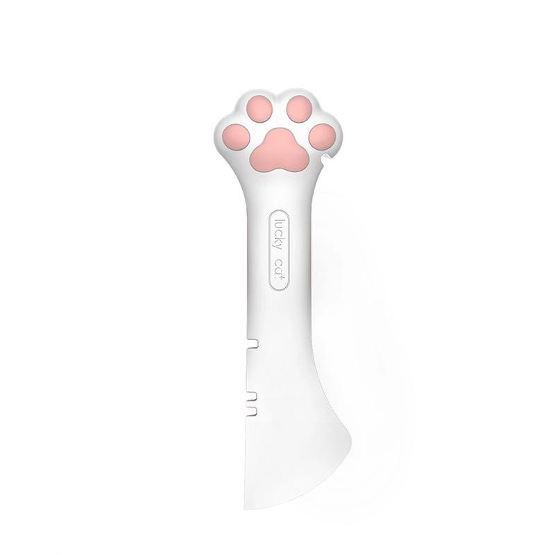 Pet Can Spoon, Multi-functional Can Opener, Wet and Dry Food Spoon, Cat Tableware, Feeding and Mixing Spoon, Cat Spatula