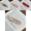 Hair Stylish Oval Claw With Dazzling Rhinestones Ideal For Everyday Fashion Accessories