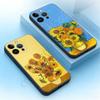 Retro Van Gogh Oil Painting Phone Case For iPhone 17,16,15,14,13,12,11,XR,Pro,Max,Plus,mini, Silicone Black Cover