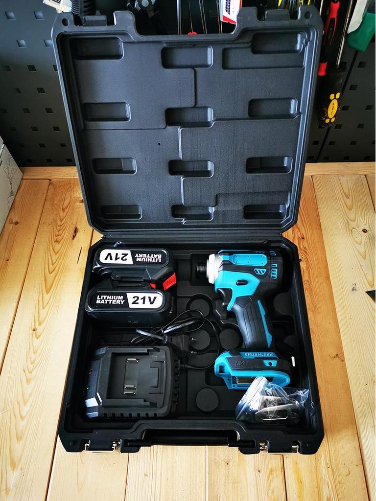 Bürstenloser Lithium-Schlagschrauber King DTD171 mit Drei-Licht-Haken und MT-Stil