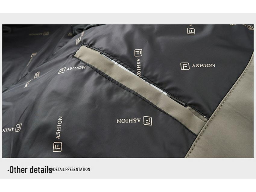 Herren Winter Dicke Daunenjacke - Kurz, Übergröße, Lässige lockere Passform, 90% Weiße Entendaunen