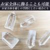 nullie Quartz Hexagonal Pillar Power Stone Crystal Healing Purification Set of 5