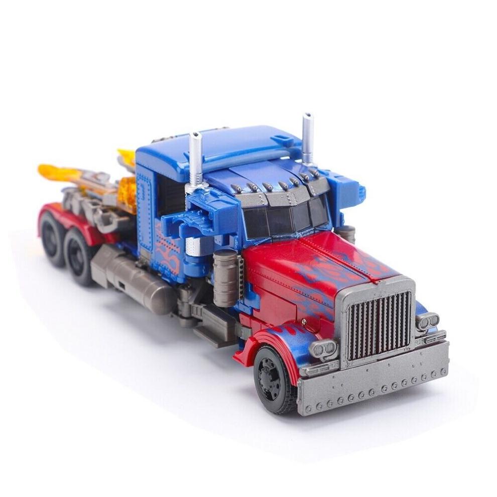 2-in-1 Transformer Car Toy - Alloy + ABS, Transformable Robot & Vehicle, Realistic Head, 17.5cm, Gift for Teens 14+