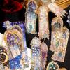 Momo Star Wish River Series: PET Sticker Bookmark with Shell Light & Hot Stamping for Journal Decoration - 10 Sheets/Pack, 4 Designs.