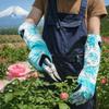 1 Pair Anti-Puncture Thorn Proof Gloves Long Elbow Design Rose Pruning Gloves  Pruning Roses