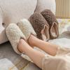 Fashion Crestar Warm Fluffy Women Slippers Winter New Indoor Soft Sole Fuzzy Bedroom Flat Slides Non-slip Fleece Lind Fur House Slippers
