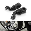 For Series Racer 32Mm 1-1/4" Footpegs Connector Bracket Engine Guard Motorcycle Replacement Parts Black