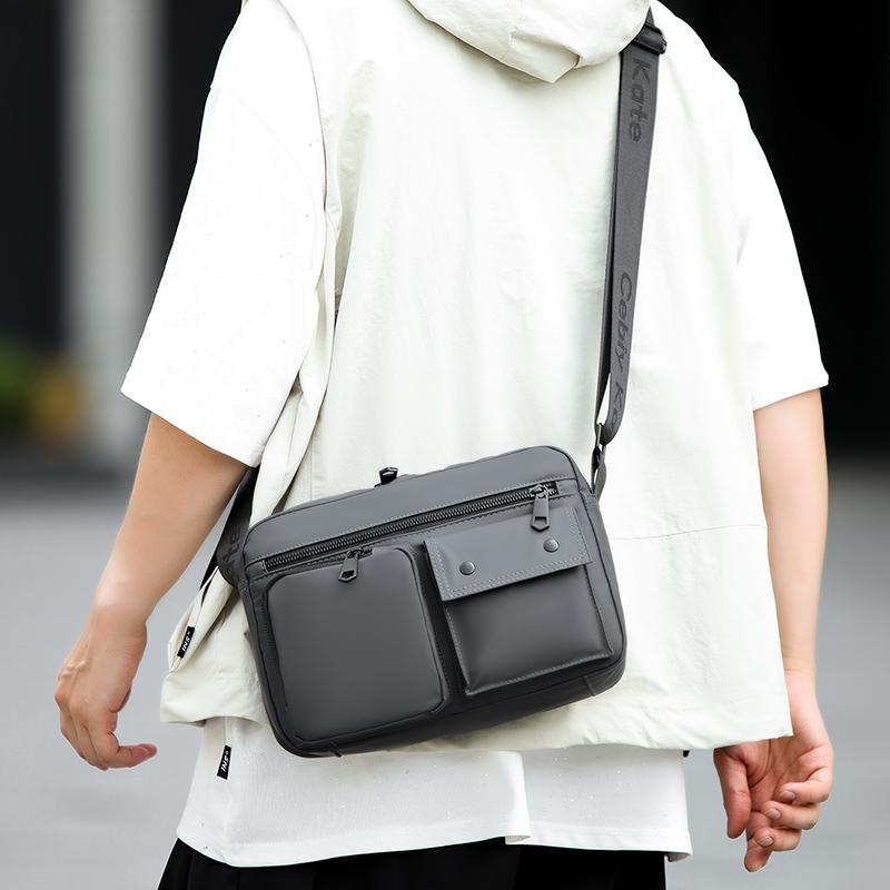 Borsa a Spalla da Uomo Borsa a Tracolla Impermeabile Borsa Messenger