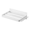 Yamazaki Jitsugyo [Gypsum Board Tweezers and Wood Screws That Make Holes Less Noticeable] Wall Oral Care Cleaning Device Storage Rack Compatible with