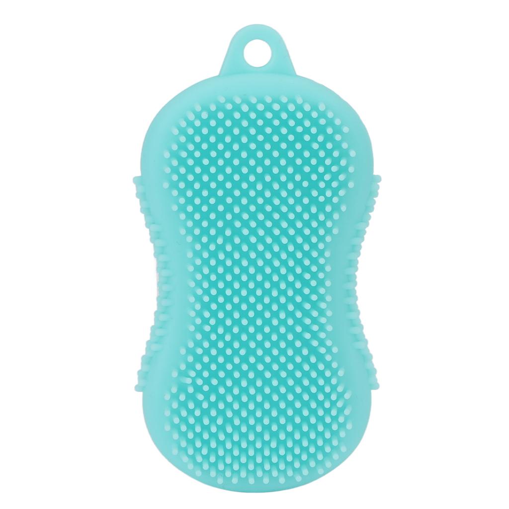 Body Bath Brush Soft Silicone Double Sided Exfoliates Dead Skin Promote Circulation Shower Massage Brush